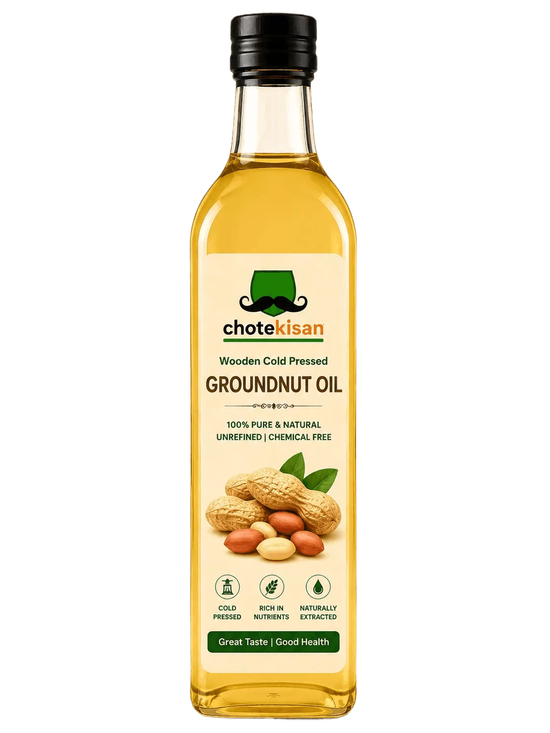 Cold Pressed Groundnut Oil