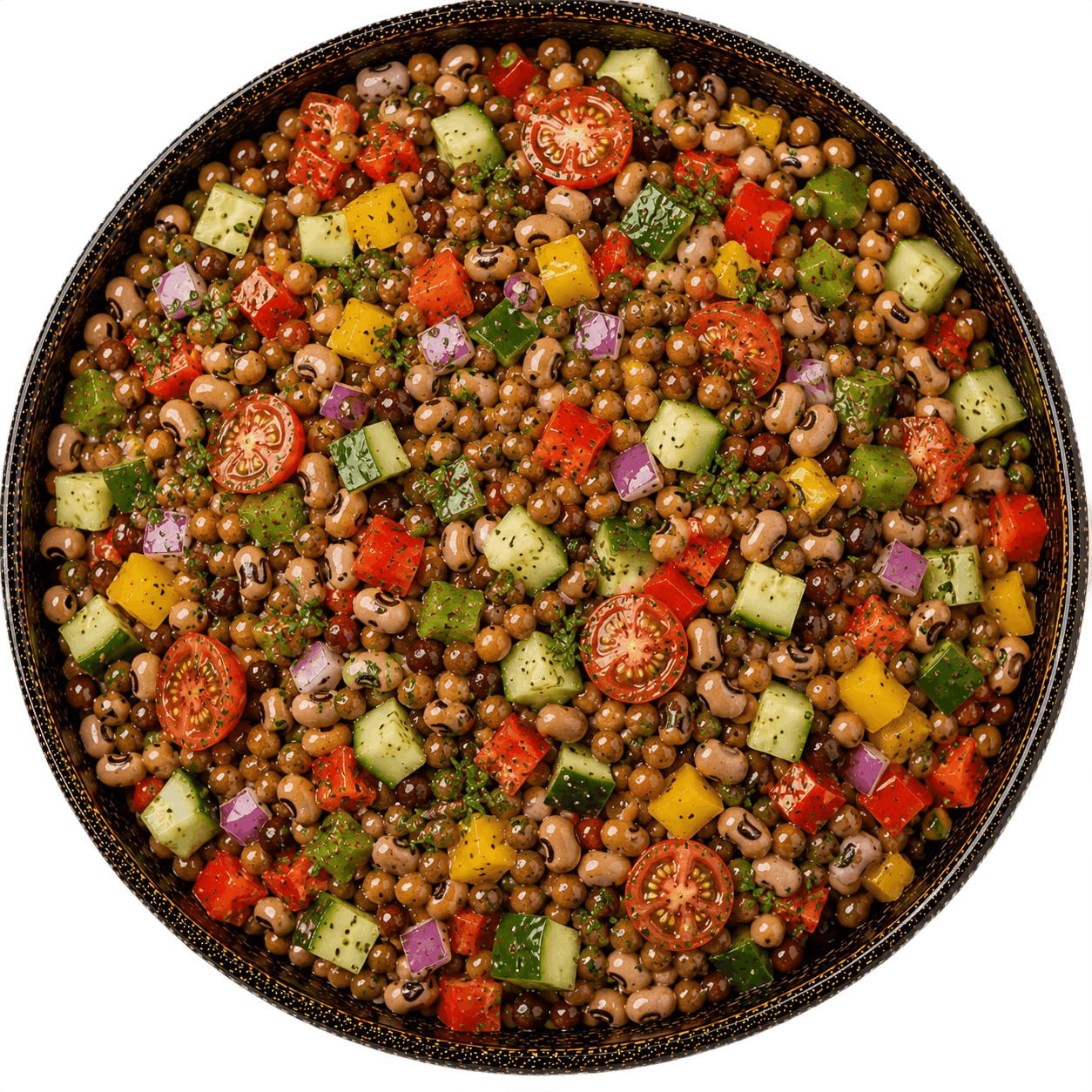 Herb Kissed Lentils Salad