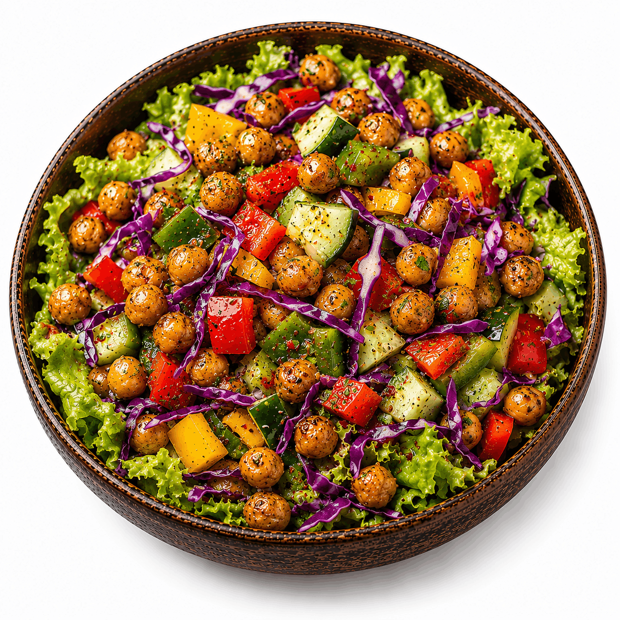 Mediterranean Chickpea  Salad