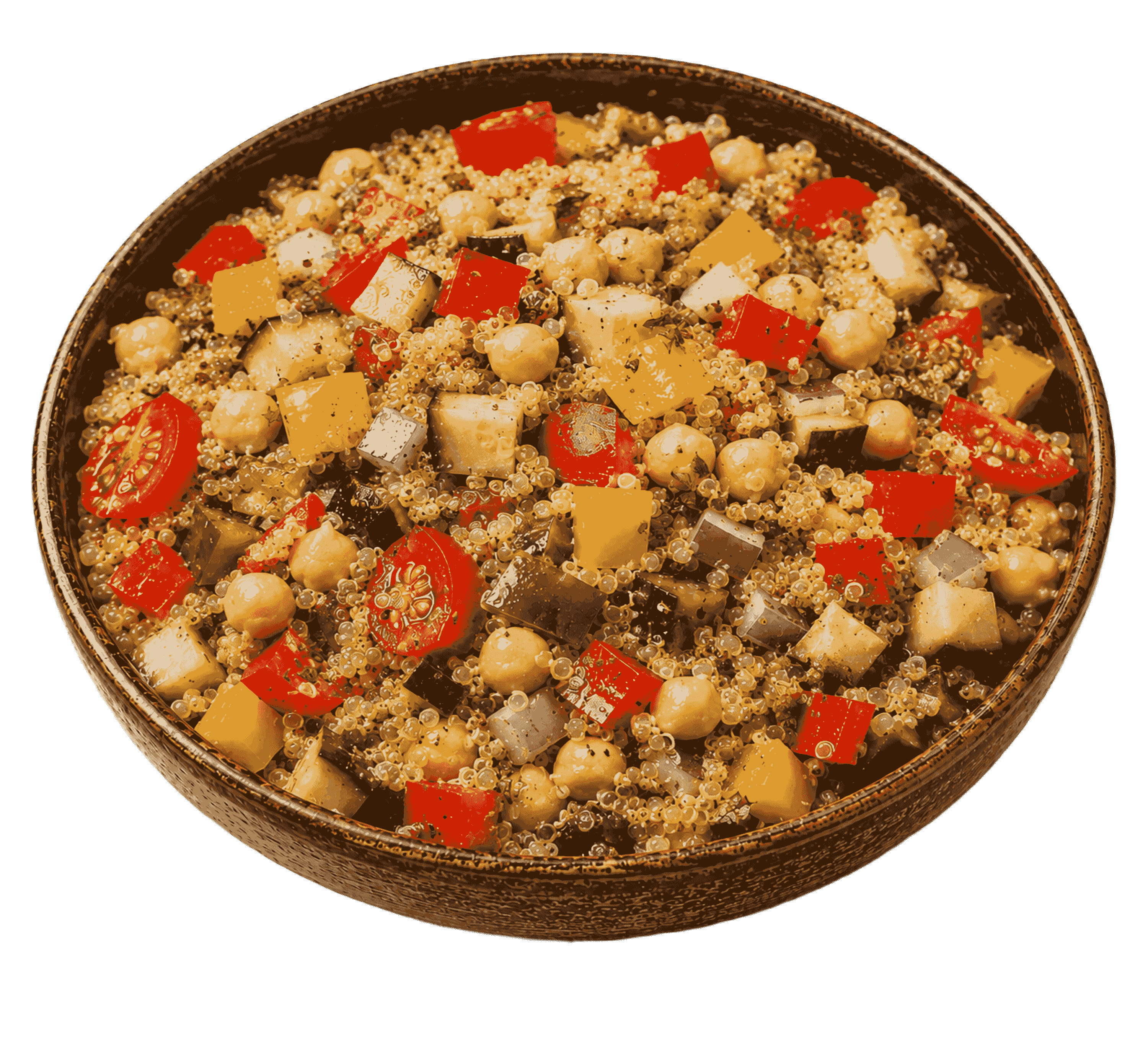 Quinoa Chickpea Salad