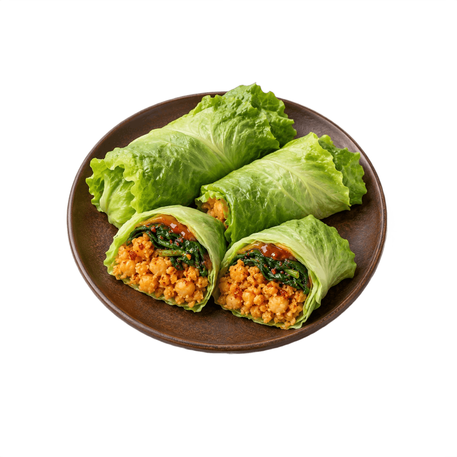 Chickpea Spinach Roll