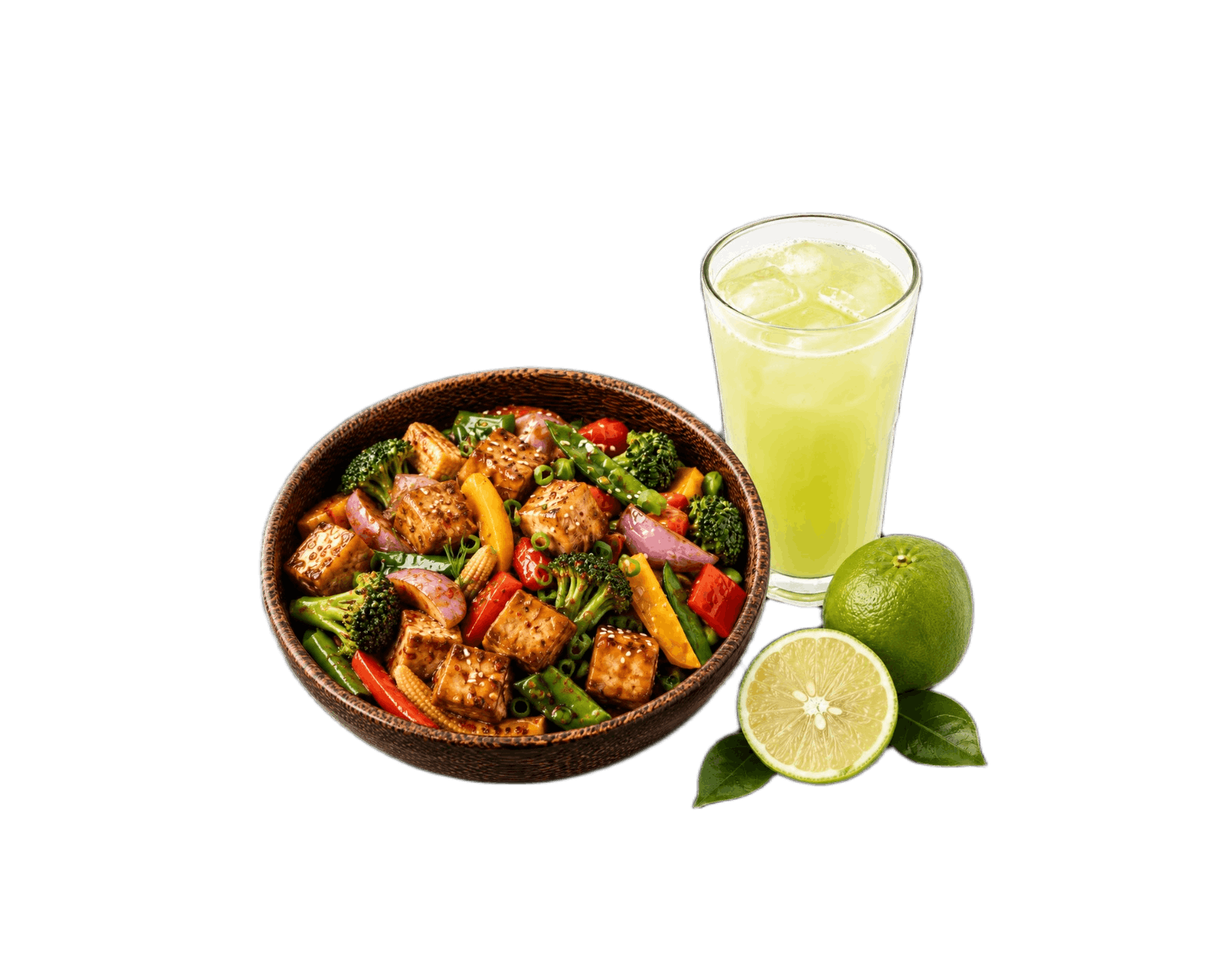 Stir fry Tofu with Sathukudi Juice