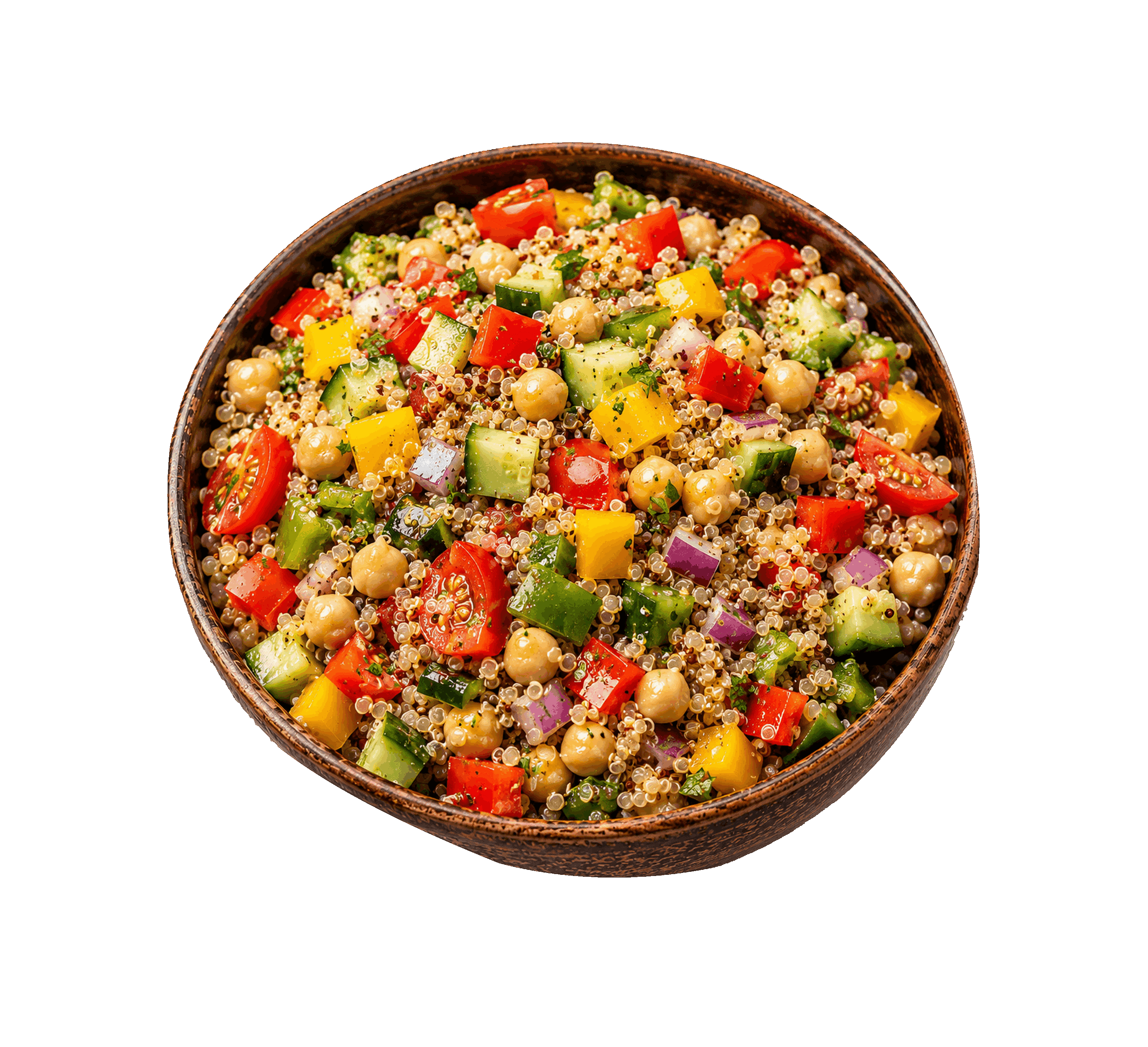 Quinoa Chickpea Salad