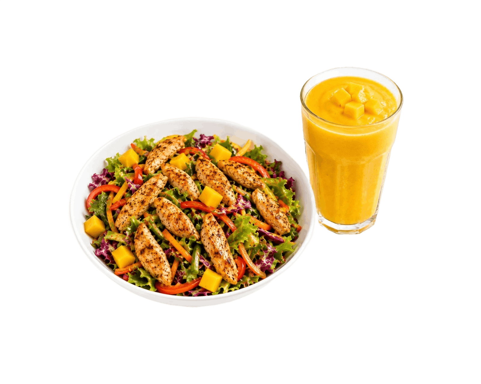 Stir-Fry Chicken with Mango Juice