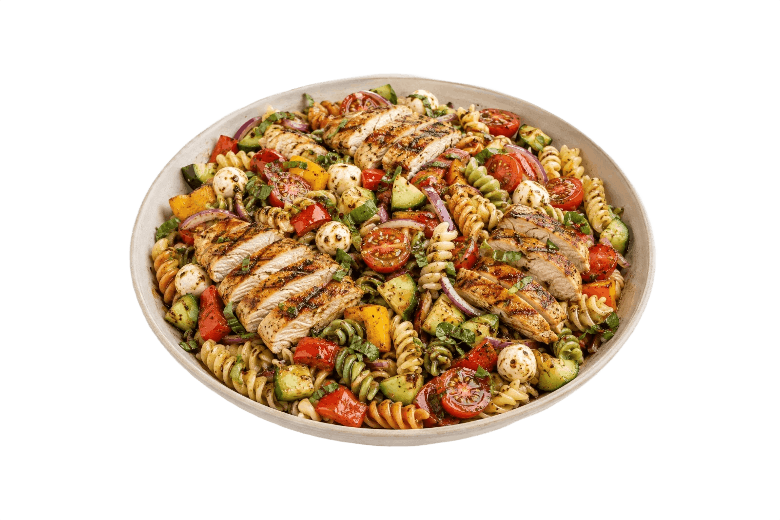 Balsamic Chicken Pasta Salad