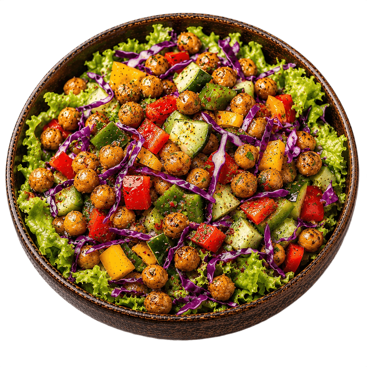 Mediterranean Chickpea  Salad