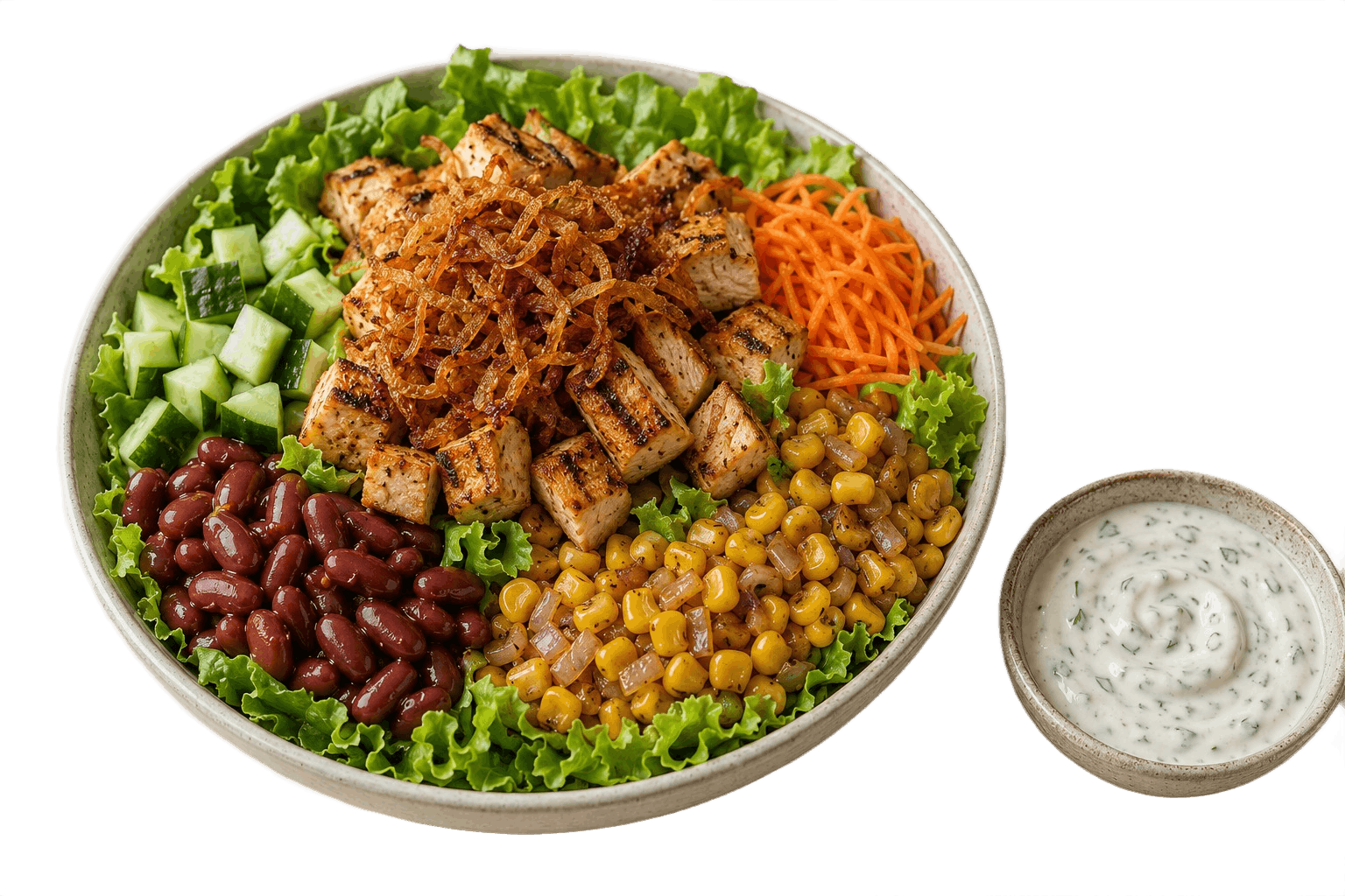 Corn Rajma  Chicken Luxe Bowl