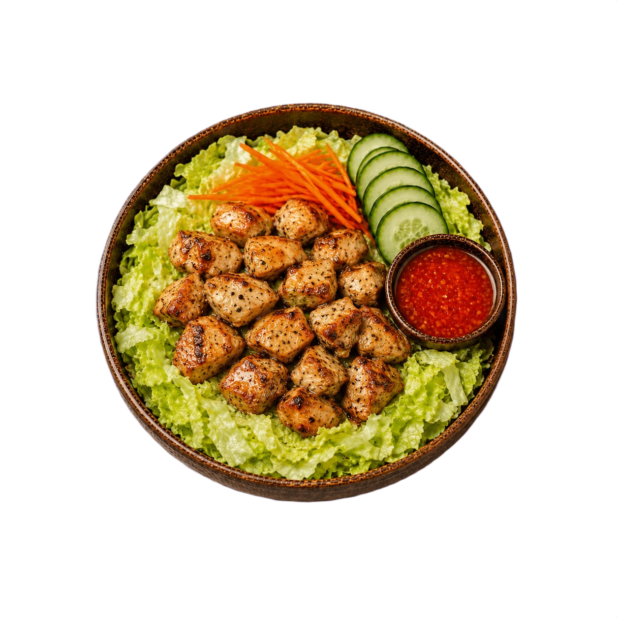 Lemongrass Chicken  Salad