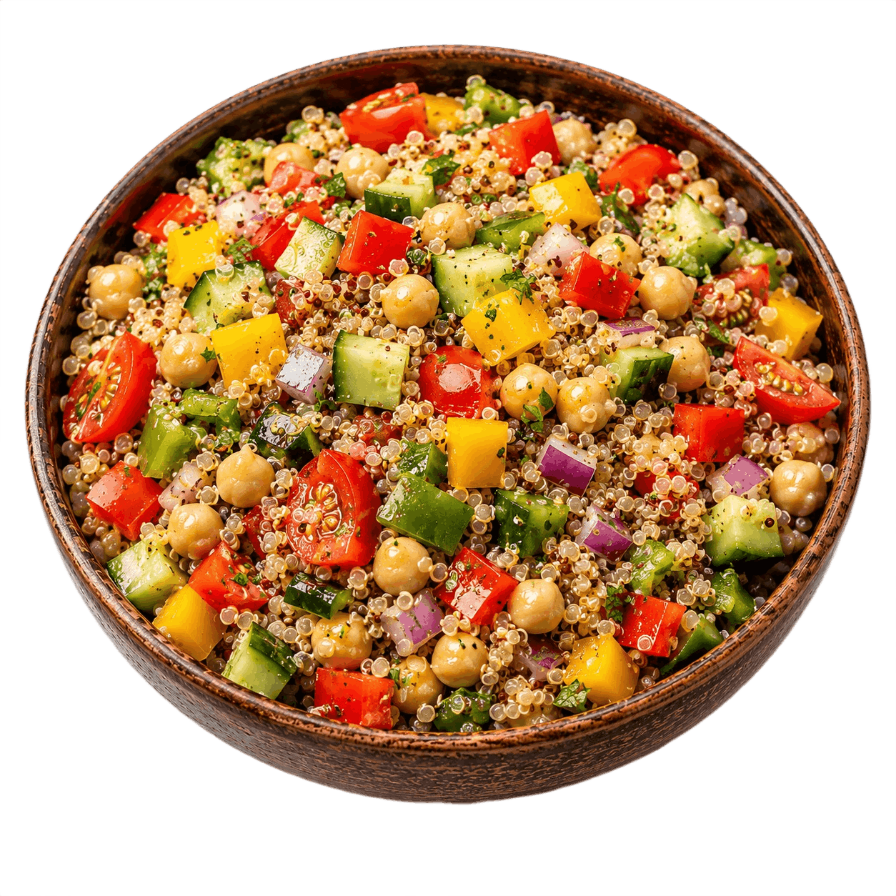 Quinoa Chickpea Salad